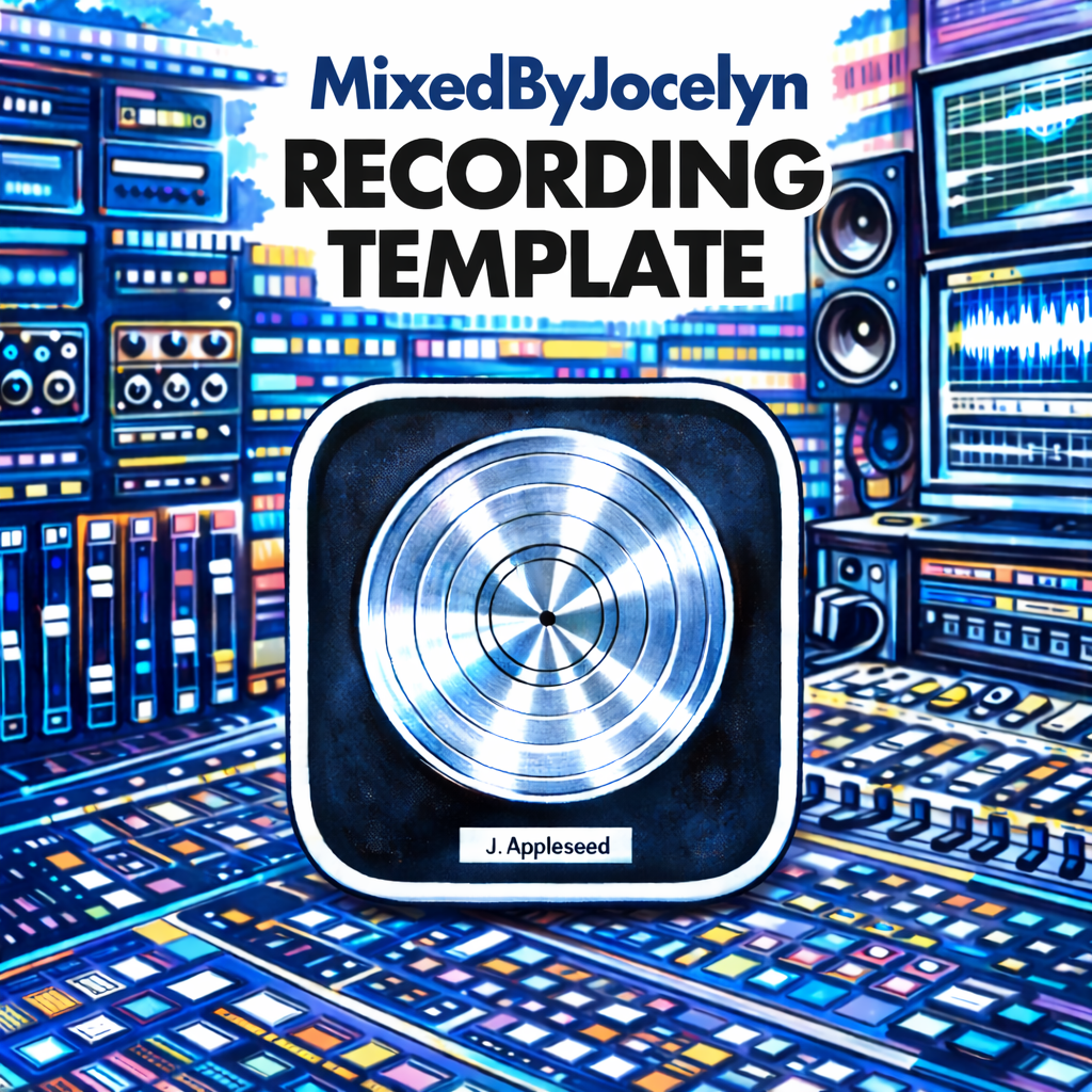 Jocelyn Recording Template (Logic)