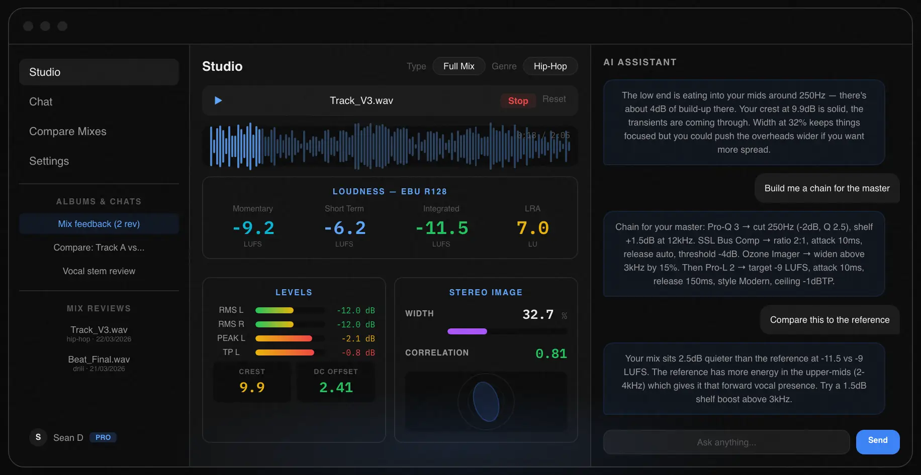 EchoJay AI Mix Assistant